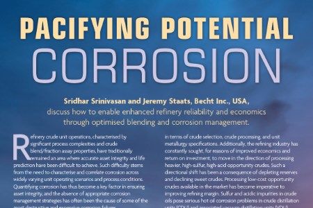 Pacifying potential corrosion - references